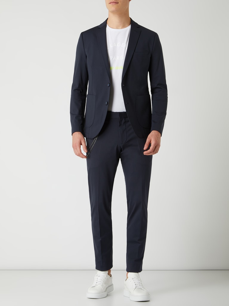 Cinque Herren Business Anzug Hose Slim Fit - Baumwoll-Mix Mit Stretch Für Business & Freizeit