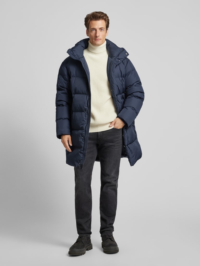 ROY ROBSON Regular Fit Steppmantel mit Daunen-Feder-Füllung (marine ...