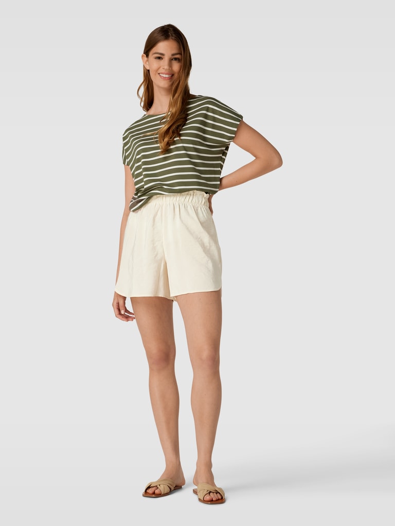 Camicia VERO MODA Vmmelaney Queeny LS – Bianco, Taglia L – Cotone, Colletto Classico, Maniche Lunghe - 3