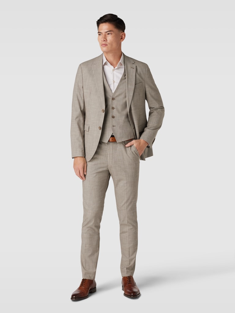 MCNEAL Anzughose in unifarbenem Design (hellbraun) online kaufen