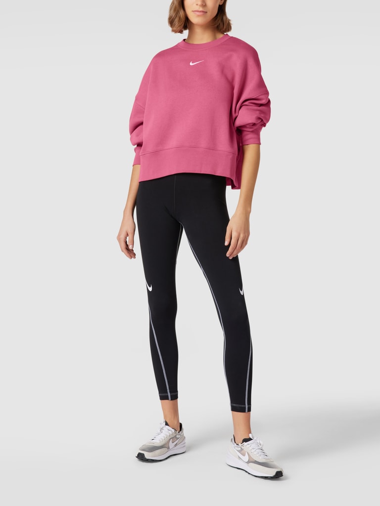 Nike Oversized Sweatshirt mit Label-Stitching (pink) online kaufen
