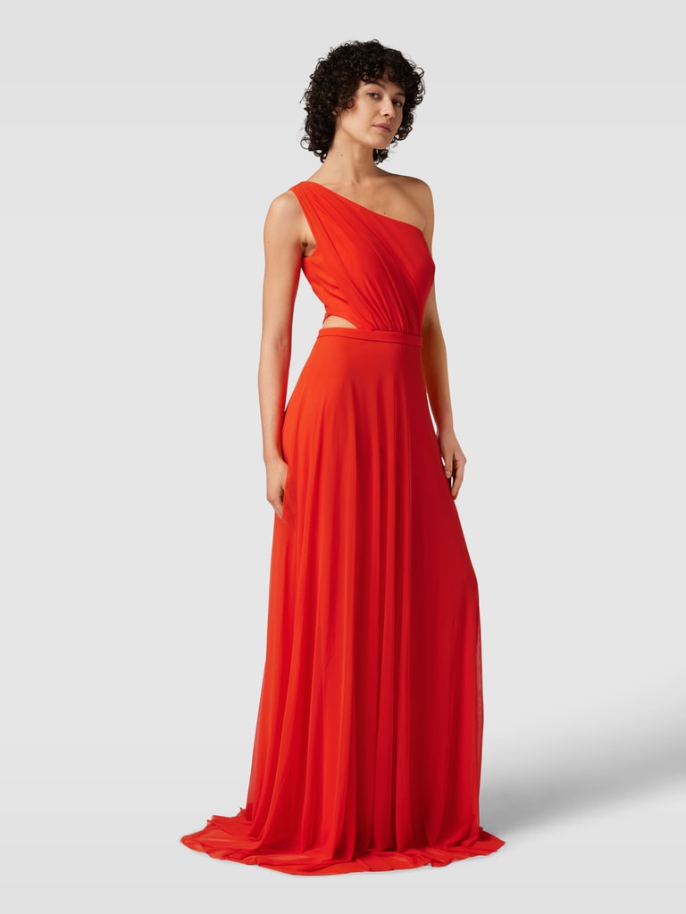 WAL G. ROBINA BOW ONE SHOULDER MAXI - Cocktailjurk - forest green/groen