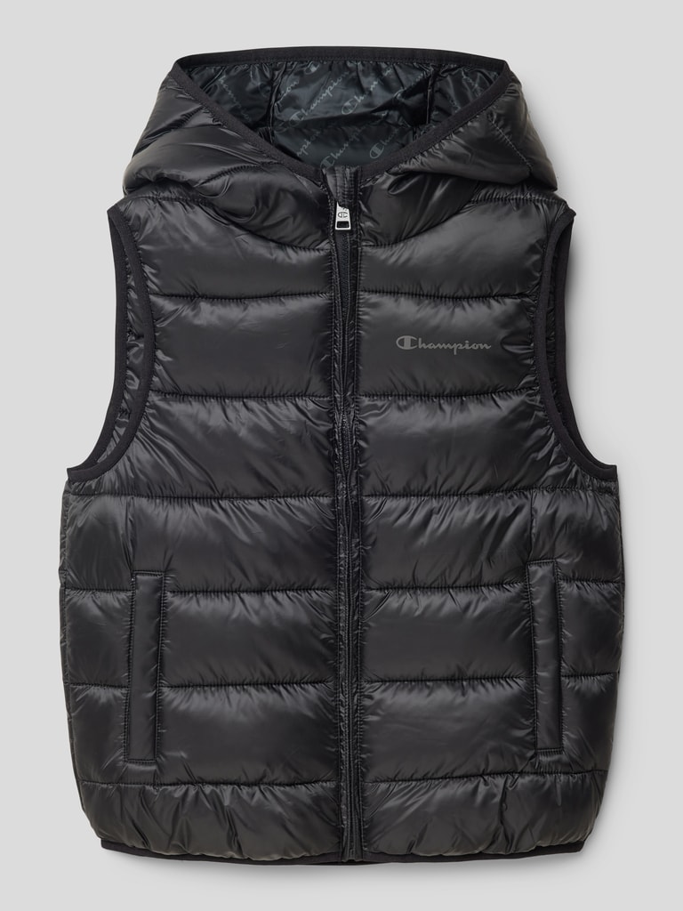 CCM Team Steppweste Senior - Wasserabweisende Sportweste In Schwarz