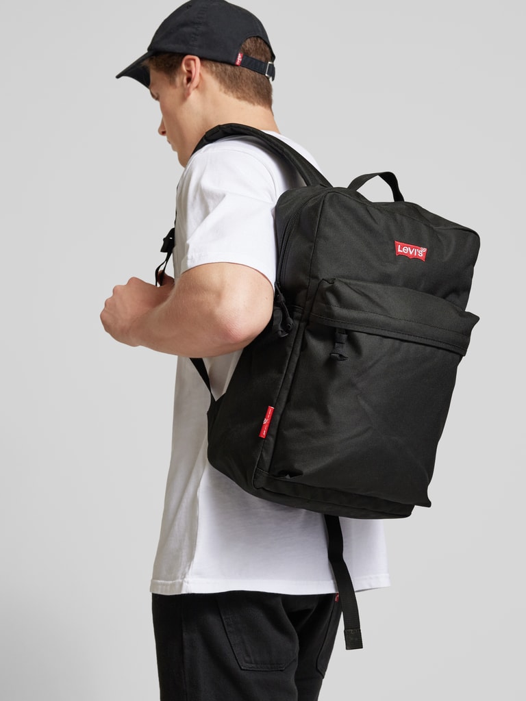 Levi's® Rucksack mit Label-Stitching (black) online kaufen