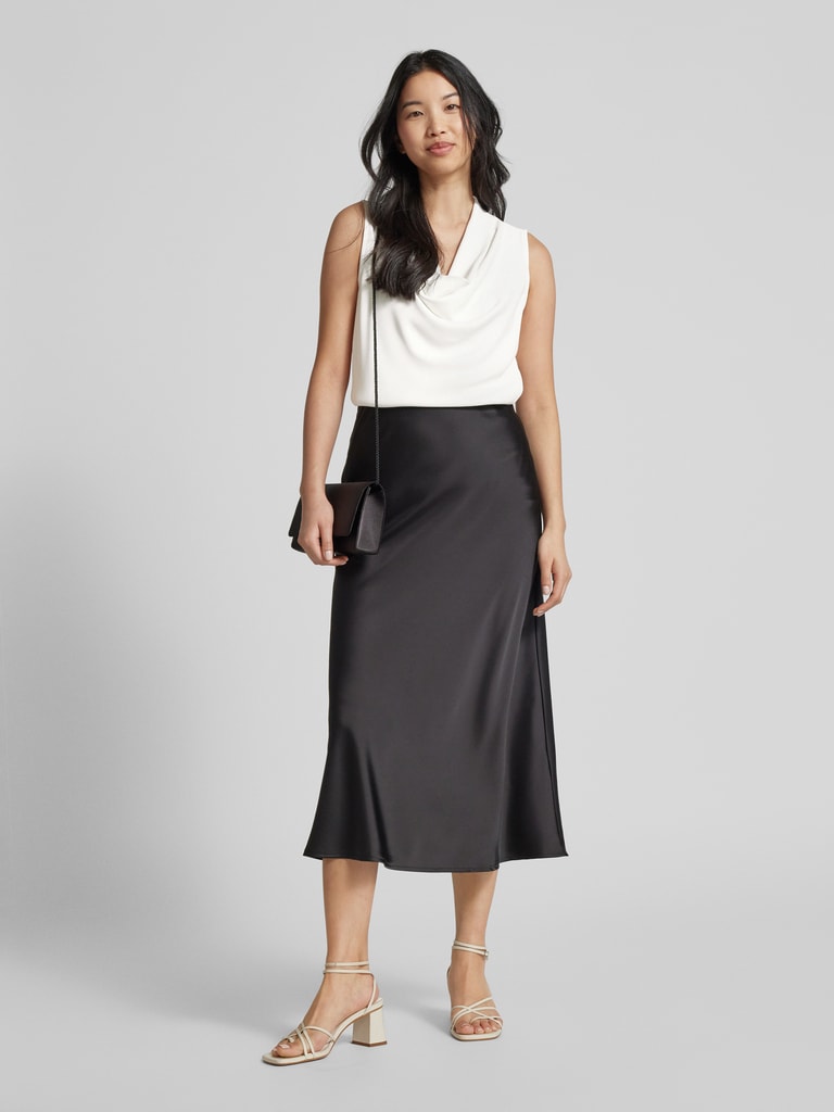 comma Top mit Wasserfall-Ausschnitt (weiss) online kaufen