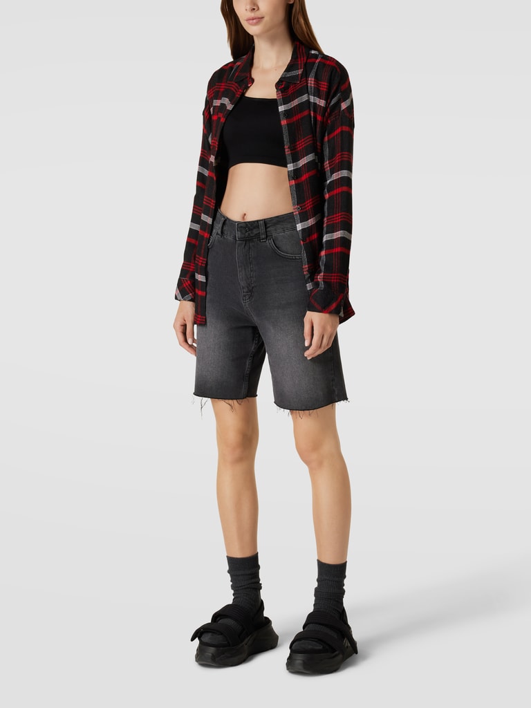 Review Hemdbluse mit Glencheck-Muster (black) online kaufen