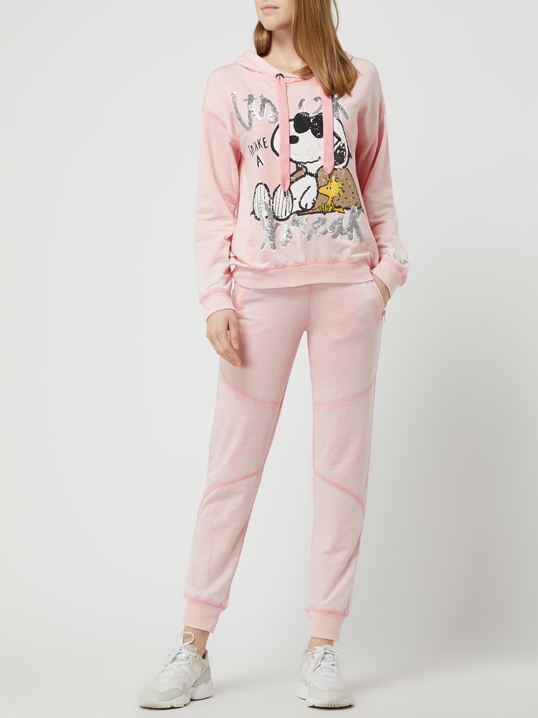 Frogbox Hoodie mit Peanuts®Print (hellrosa) online kaufen