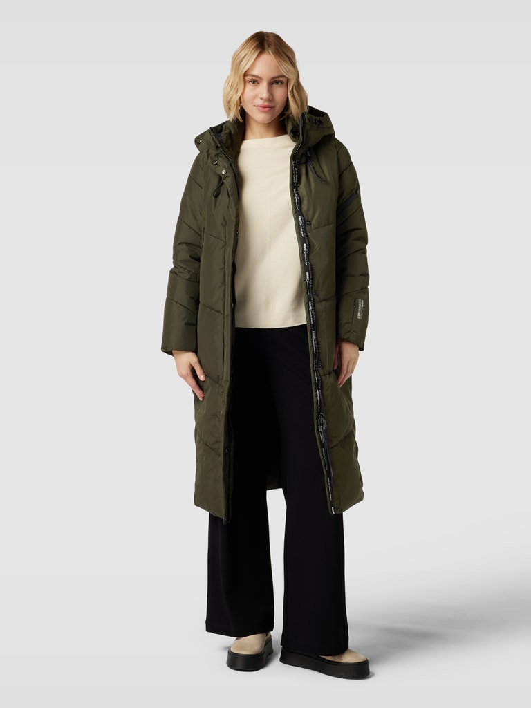 Daily Paper Puffer jack met capuchon • Donkergroen • de Bijenkorf
