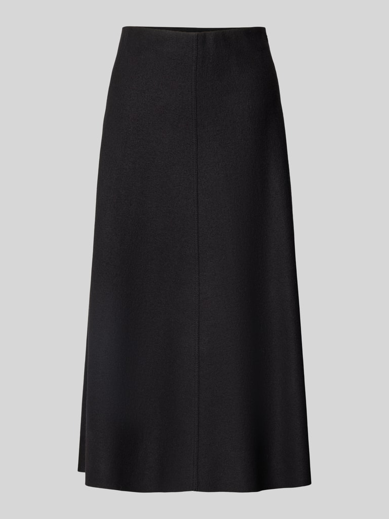 Marc Cain Rok van scheerwol met elastische band in zwart online kopen P&C