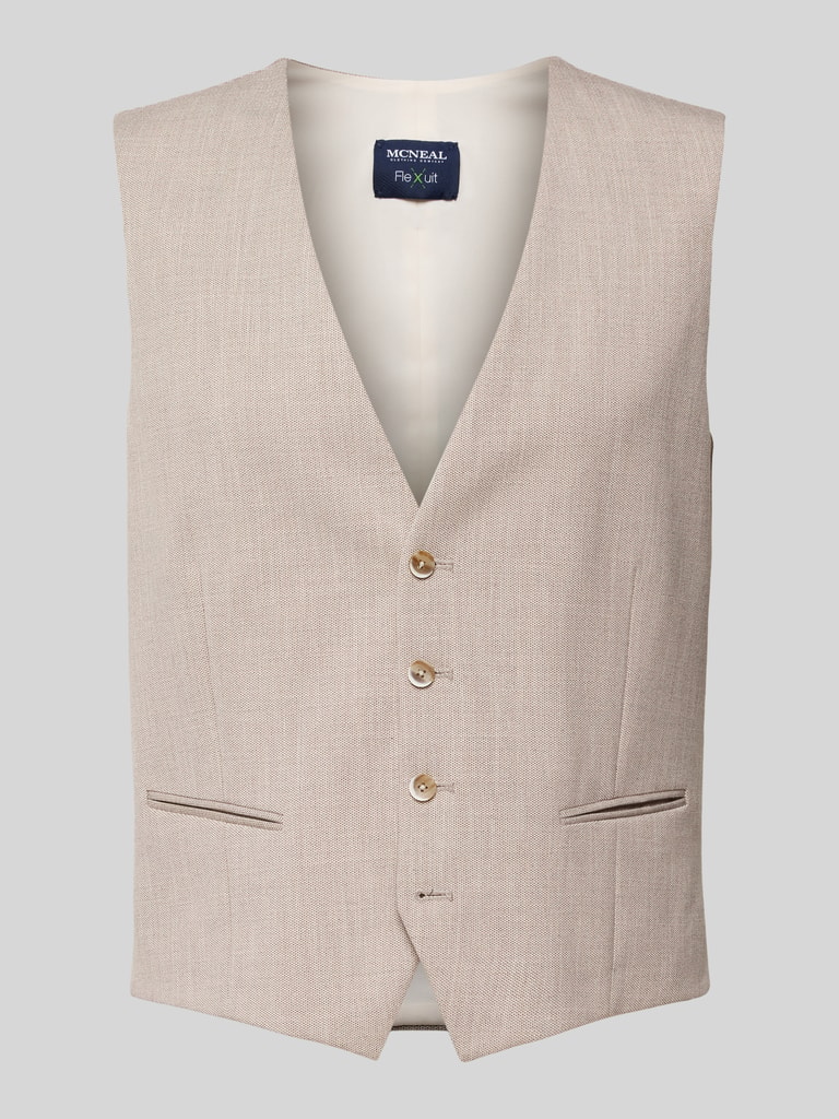 MCNEAL Weste mit Allover-Muster (beige) online kaufen