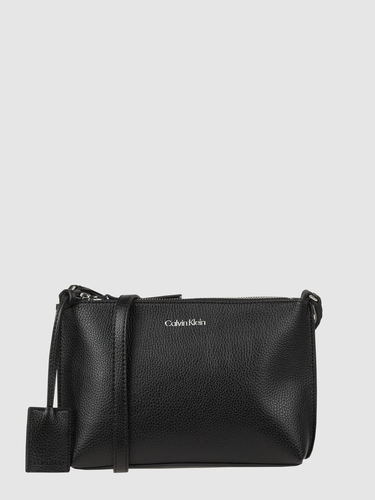 CK Calvin Klein Crossbody Bag in LederOptik (black) online kaufen