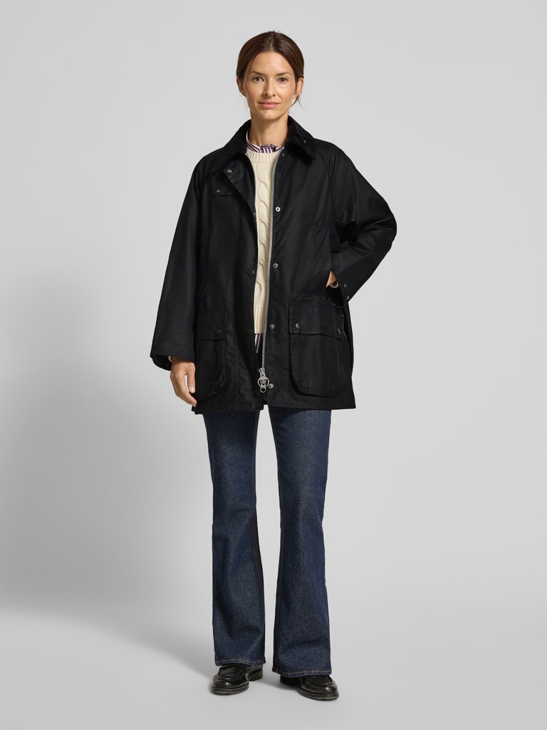 Barbour ブラックライナー 40 Barbour BEAUFORT - Parka/czarny - Zalando.pl