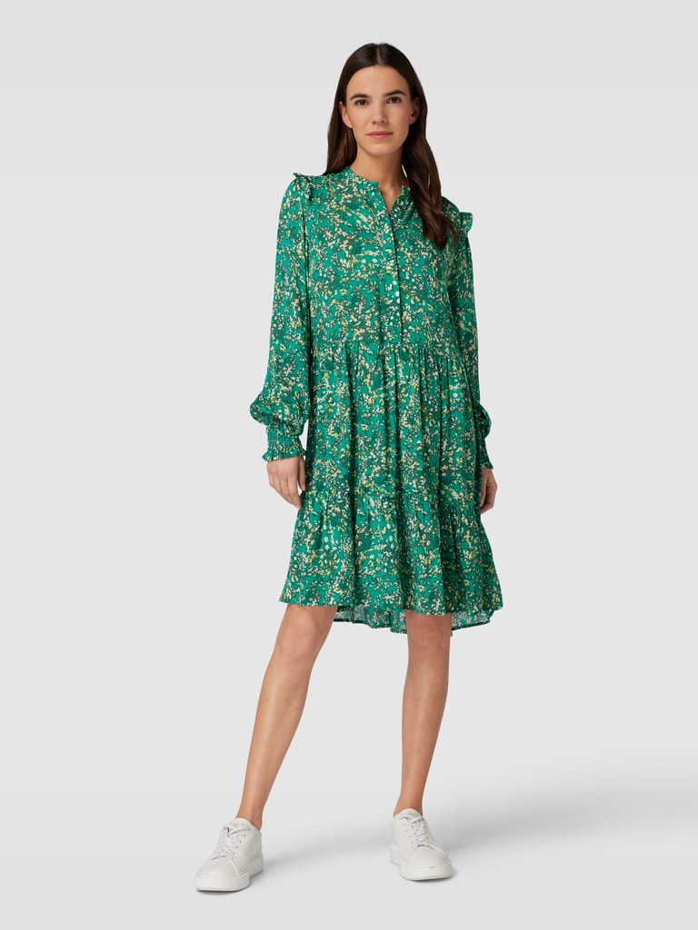 Mini-Kleid mit floralem Muster
