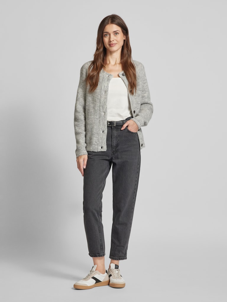 Mango Mom Fit Jeans im 5-Pocket-Design (dunkelgrau) online kaufen 