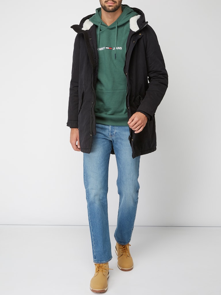 parka herren mit teddyfutter