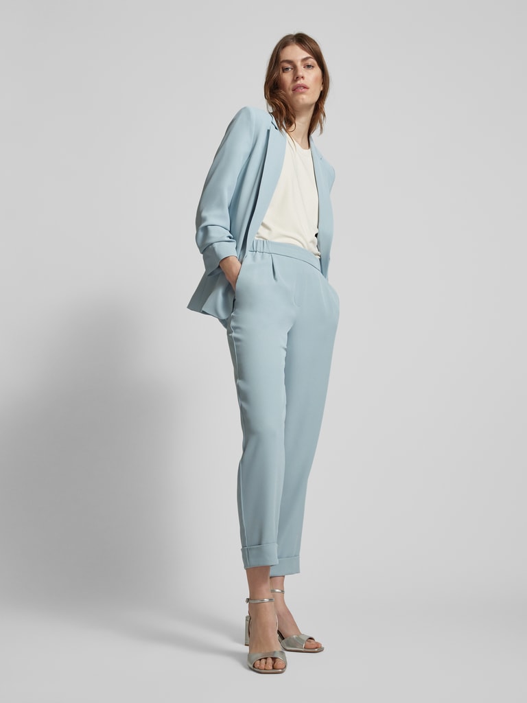 Christian Berg Woman Selection Blazer met open voorkant in rookblauw online kopen | P&C