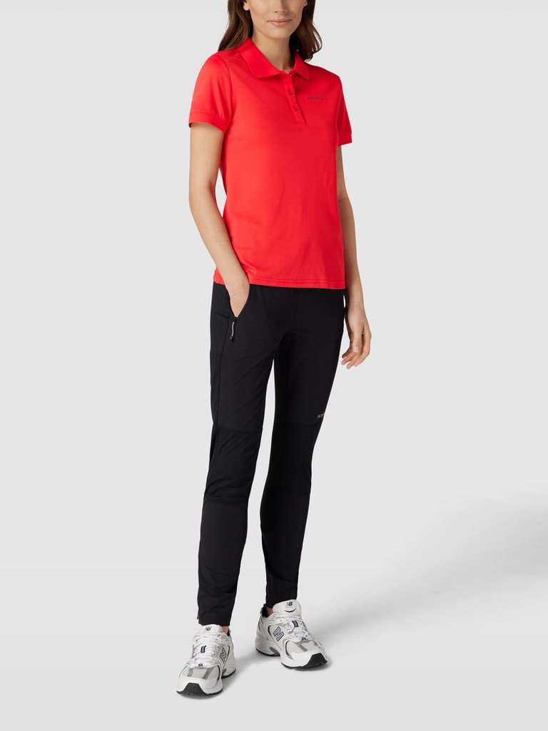 ICEPEAK Polo Da Donna Bayard | Manica Corta In Tessuto Traspirante Con Materiale Riciclato, Lampone - 4
