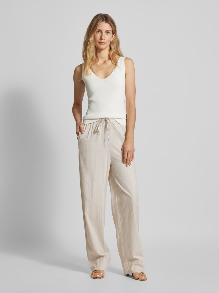 High Waist Hose Beige