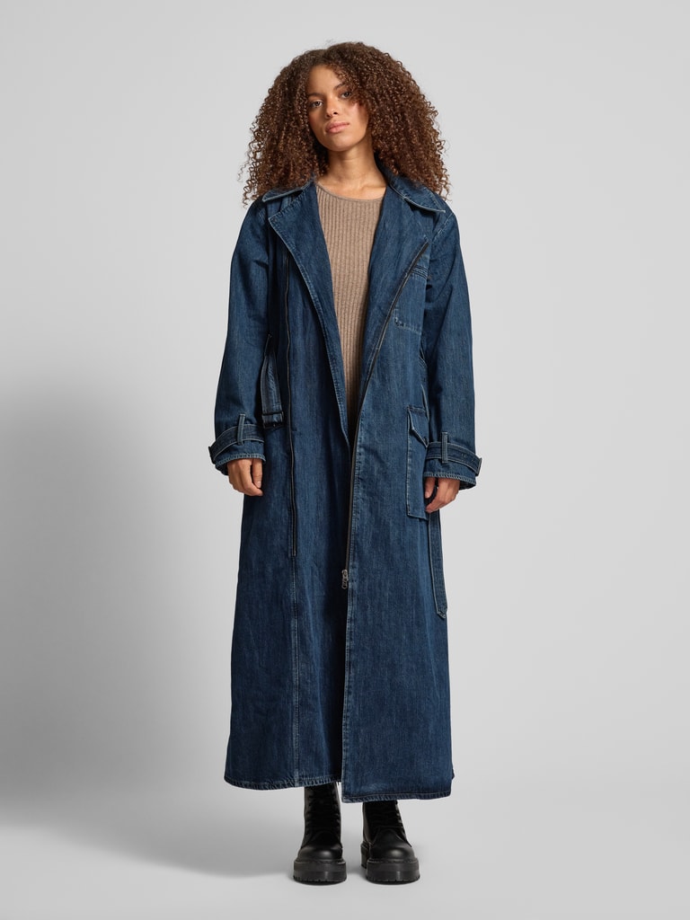 G-Star Raw Trenchcoat in Denim-Optik mit Gürtel (marine) online kaufen