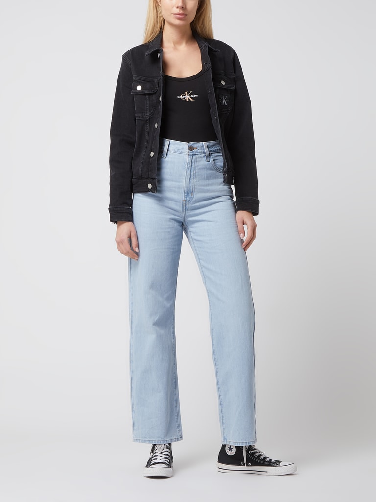 Calvin Klein Jeans Classic Fit Jeansjacke mit Stretch-Anteil 