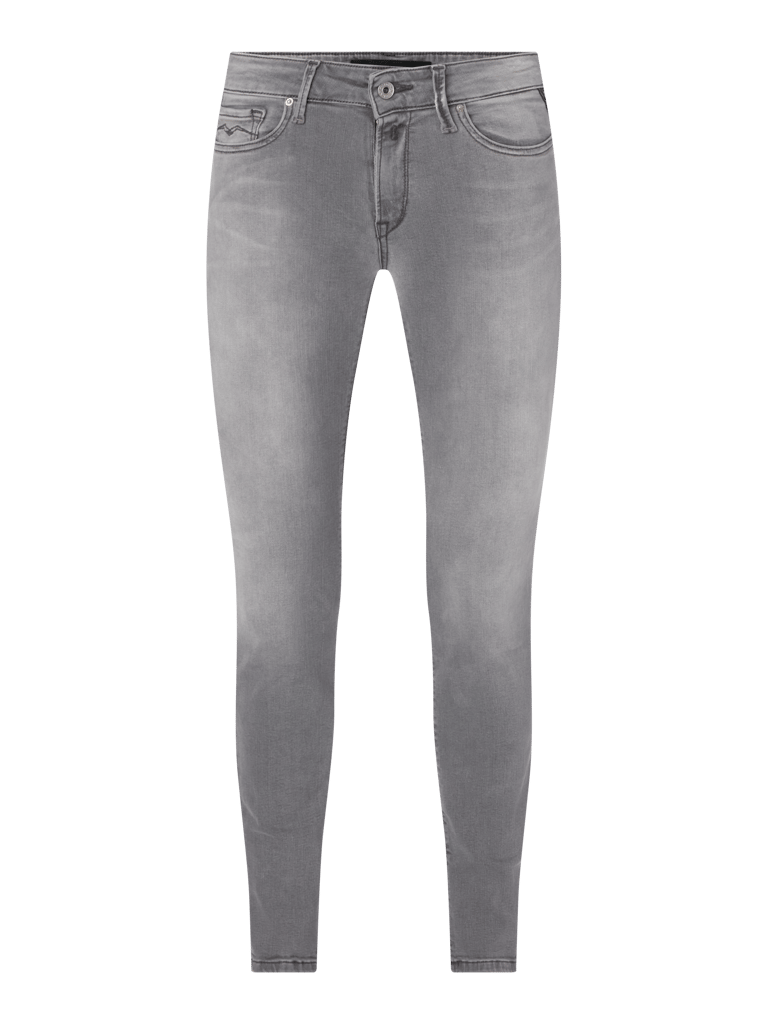 Replay Skinny Fit Jeans Mit Stretch Anteil Modell New Luz Anthrazit Online Kaufen