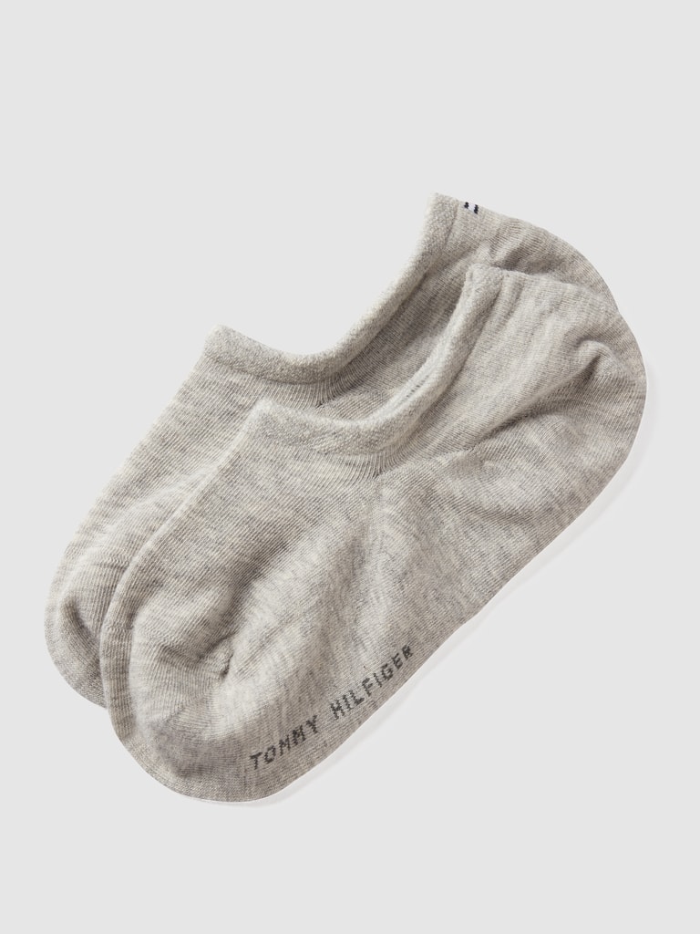 Tommy Hilfiger Sneakersocken in 2er-Pack (mittelgrau melange