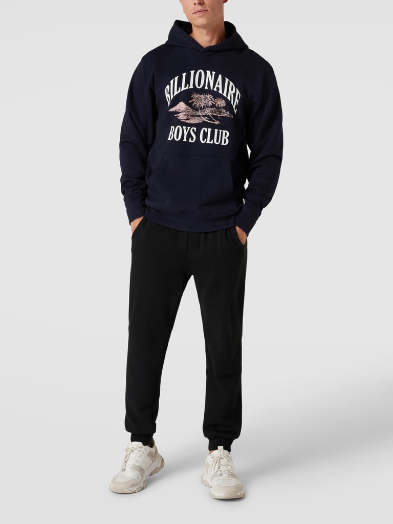 Billionaire Boys Club Hoodie mit Label Print Modell PARADISE marine online kaufen