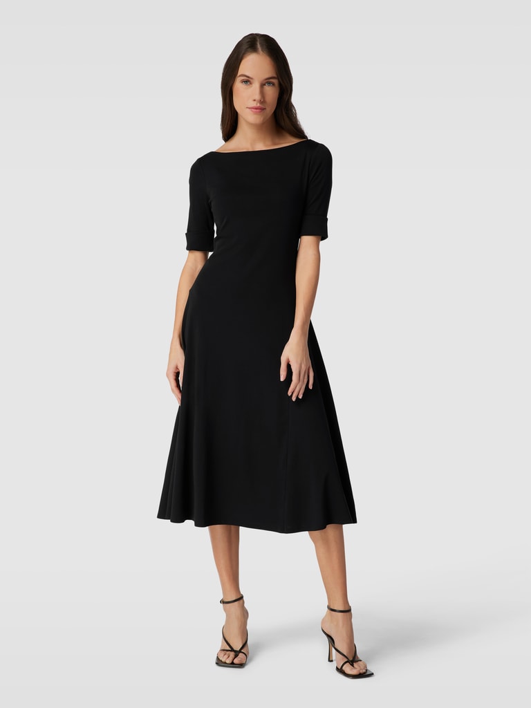 Lauren Ralph Lauren Midikleid mit UBootAusschnitt Modell 'MUNZIE