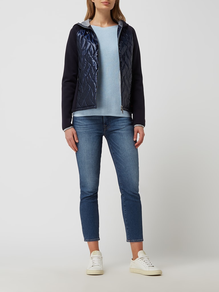 Frieda & Freddies Jacke mit Kontrastvorderseite (marine) online kaufen