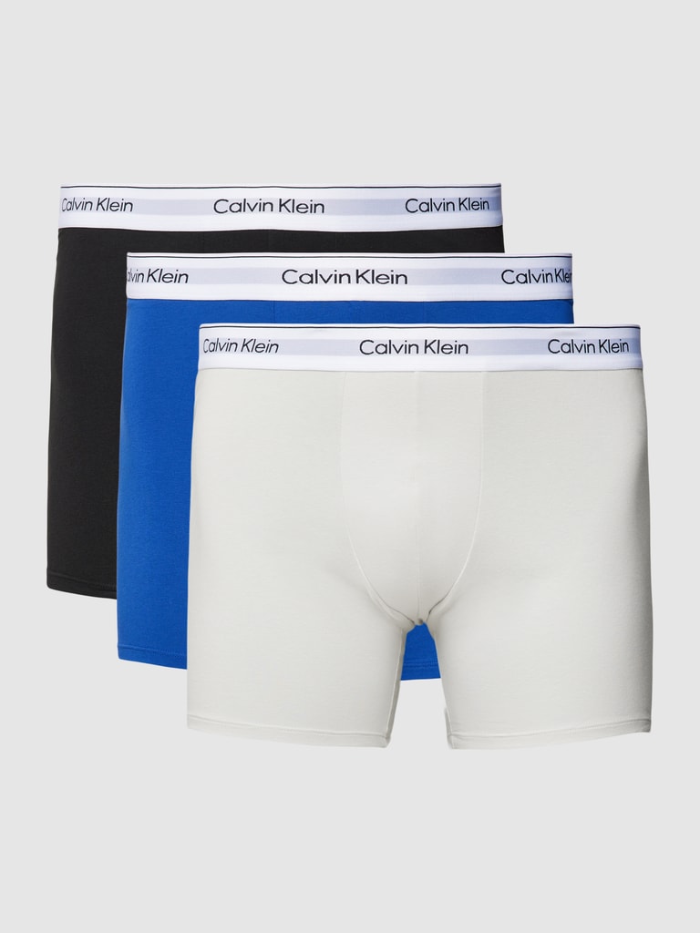 Ck Plus Calvin Klein Underwear Plus PLUS SIZE Trunks mit Label-Bund im 3er-Pack ...