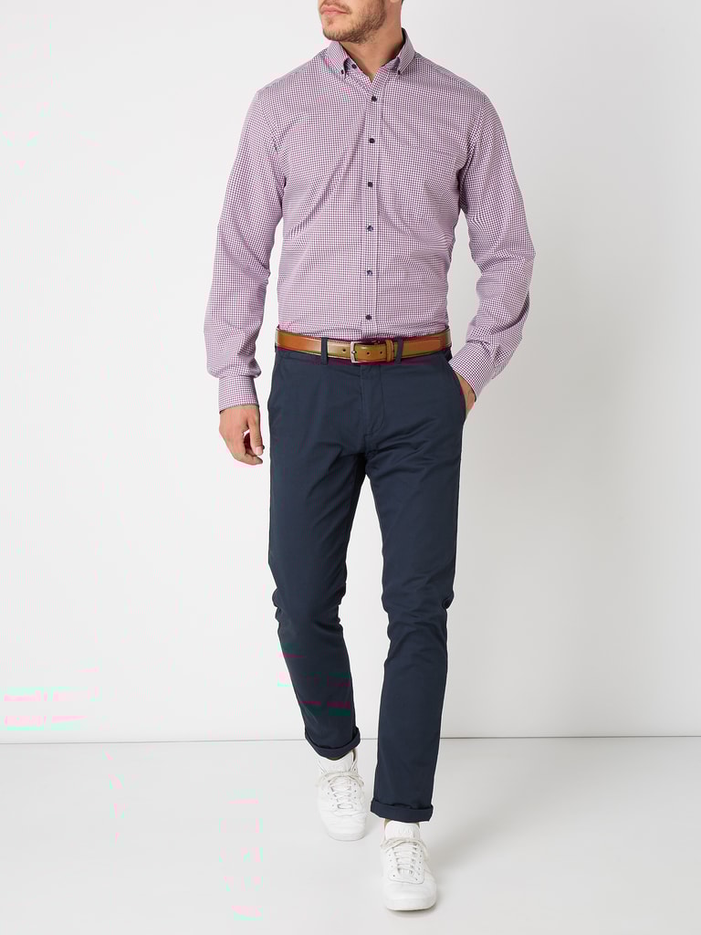 Herren Jeansjacke 3XL College Style - Slim Fit Übergangsjacke Mit Brusttasche