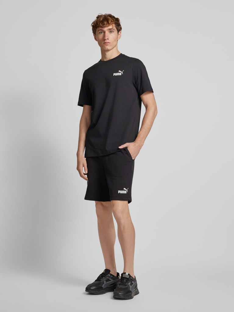 PUMA PERFORMANCE T-Shirt mit Label-Print (black) online kaufen