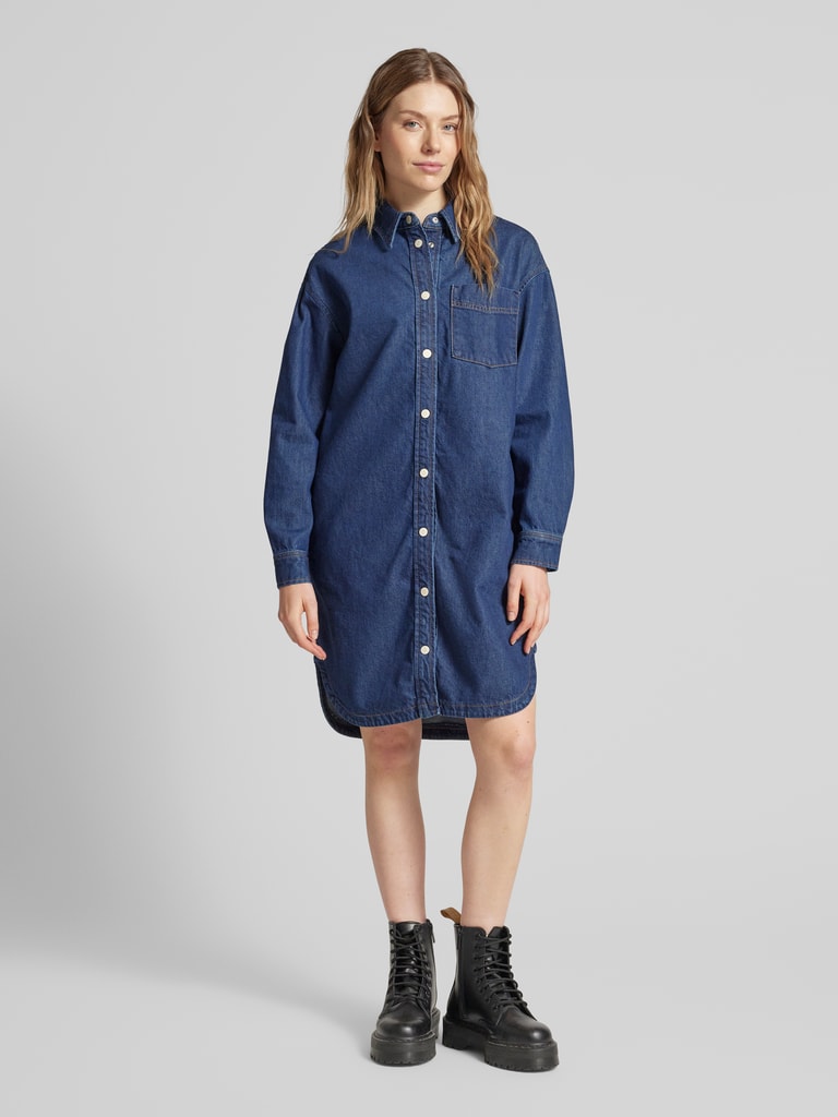 Kup online Marc O'Polo Denim Sukienka jeansowa z detalem z