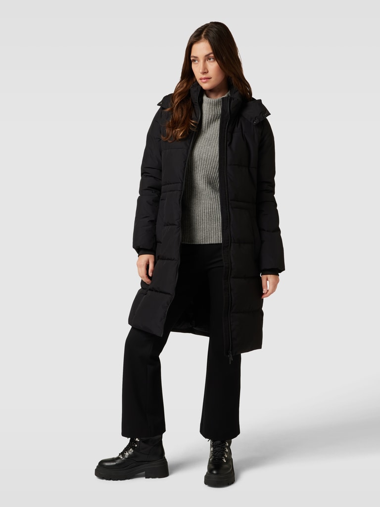 Jake*s Collection Steppmantel mit Kapuze (black) online kaufen