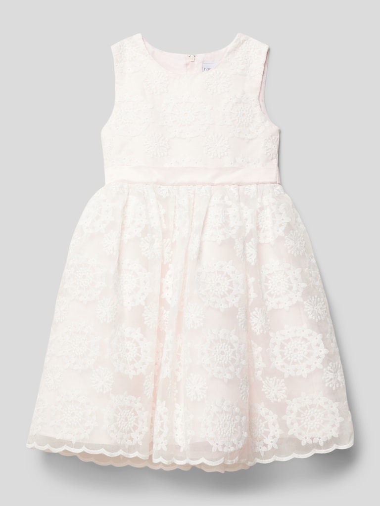 Happy Girls Kleid Vestito da Gioco, Fucsia, 86 Bambina