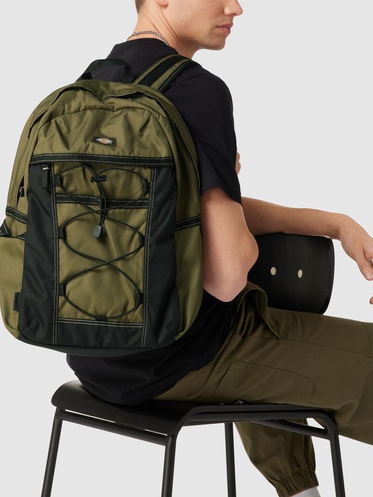 Dickies Rucksack mit Label-Patch (khaki) online kaufen