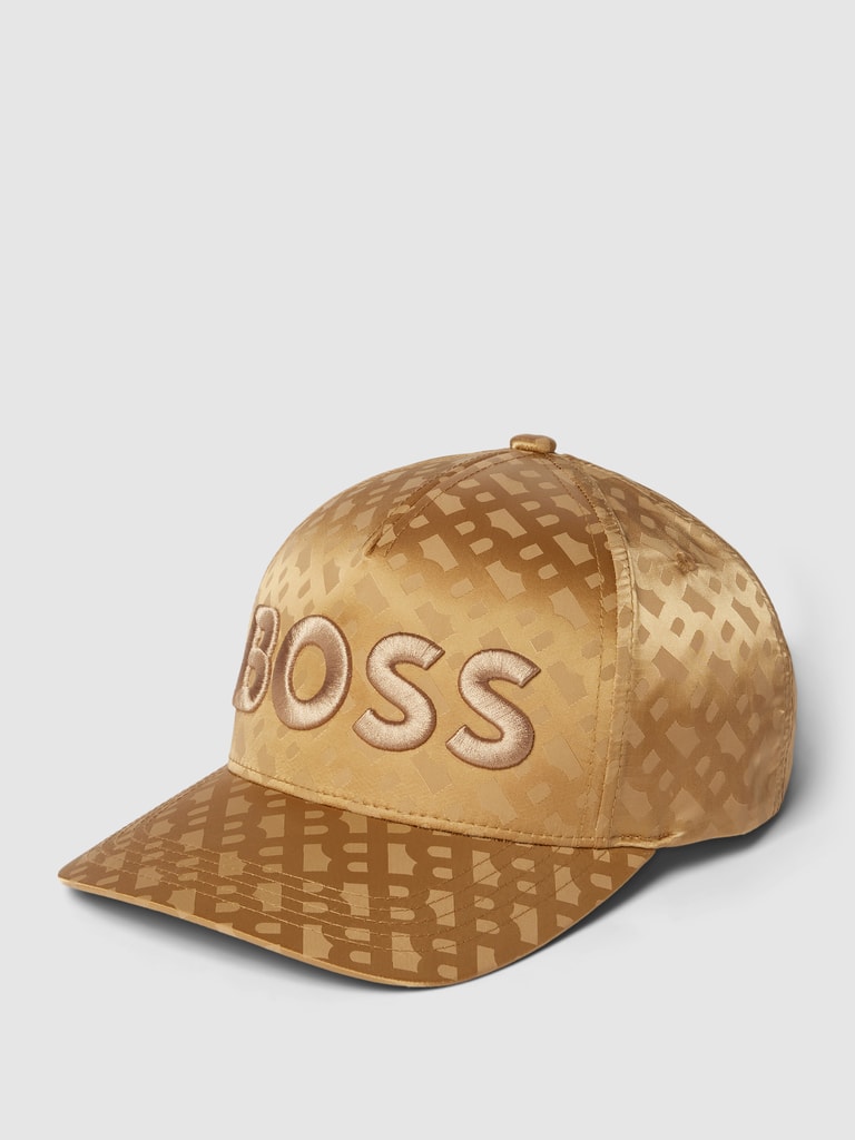 BOSS Cap mit Label-Stitching Modell 'Sevile' (beige) online kaufen
