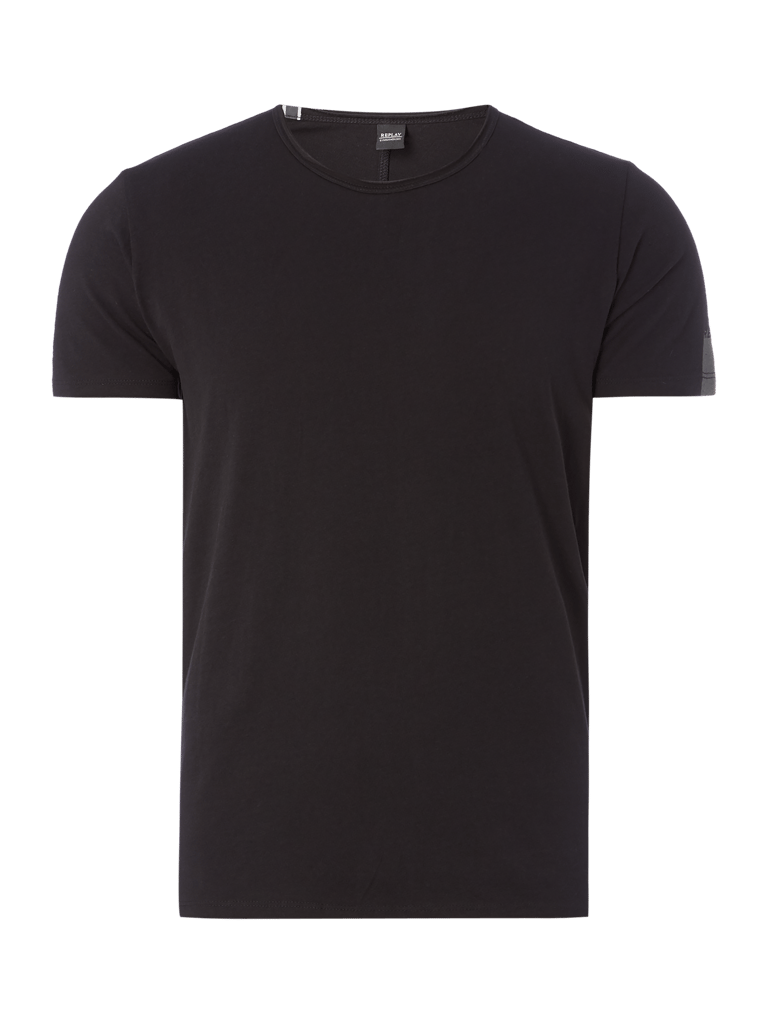 Replay T-Shirt Uomo In Cotone Organico - Piece Dyed - Maglia Classica