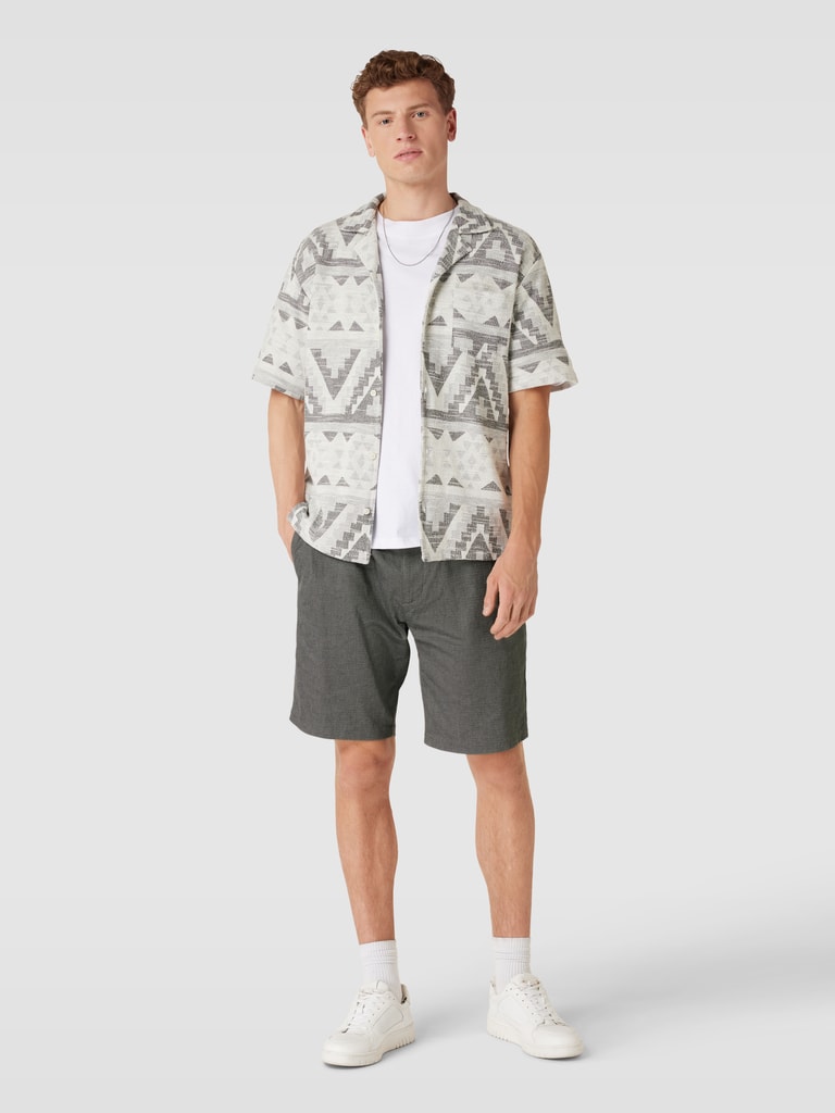 Tom Tailor Denim men's bermuda shorts 1040256, 29999 - Black