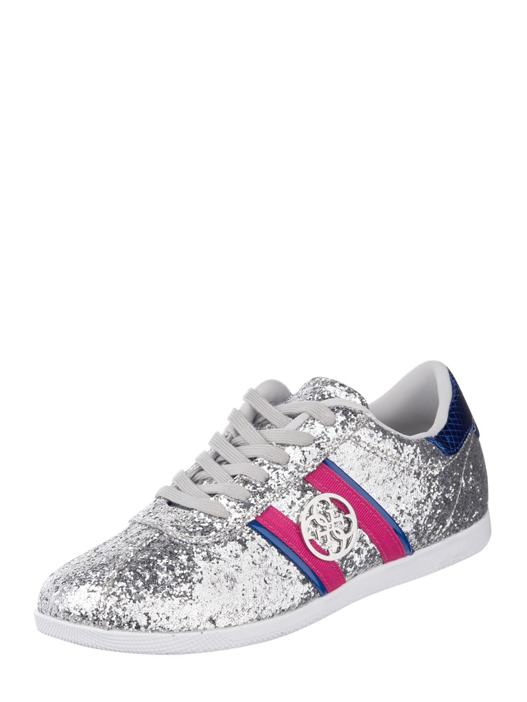 Guess Sneaker mit GlitterEffekt (silber) online kaufen