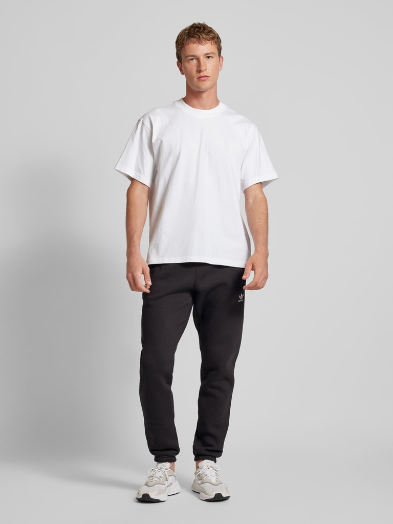 adidas Originals Tapered Fit Sweatpants mit Label Stitching black online kaufen