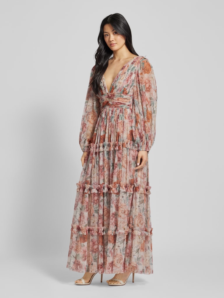 Brautkleid Schärpe mit Ziersteinbesatz altrosa