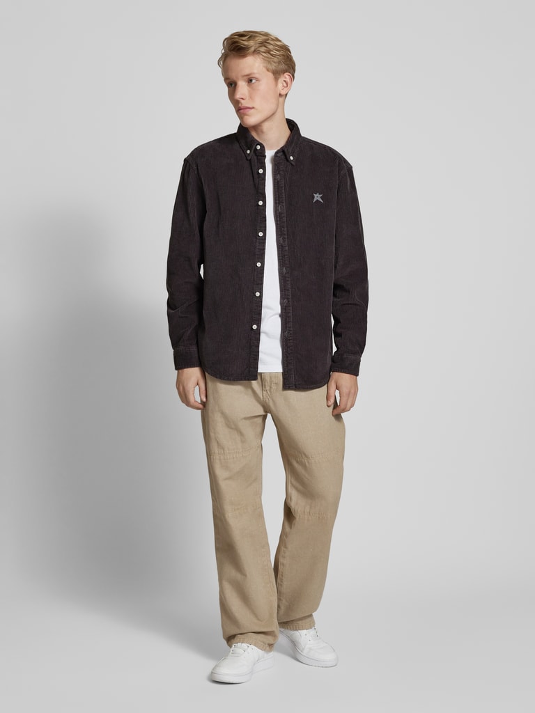 S.Oliver Cordhemd Regular Fit - Lässiges Streifenhemd Mit Brusttasche