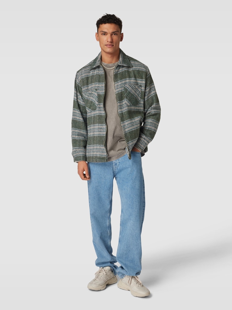 Urban Classics Herren Longsleeve – Heavy Boxy Fit Mit Mock Neck, Aus Schwerem Baumwoll-Jersey
