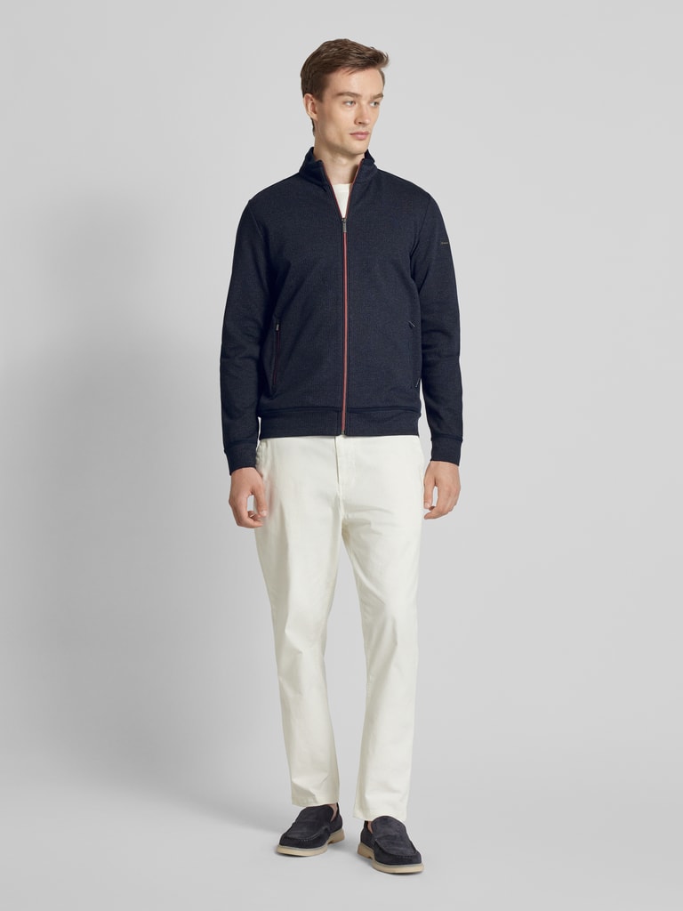 bugatti Sweatjack met ritssluiting in zwart online kopen | P&C