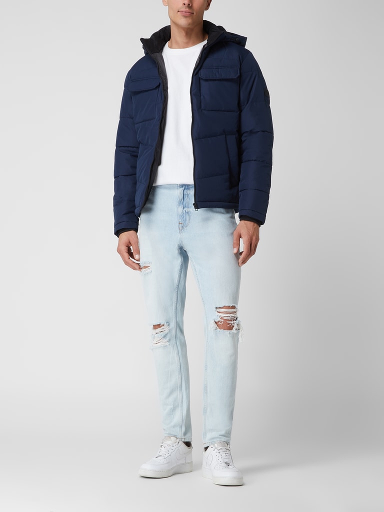 JACK & JONES JJEJOSH Sweat Hood NOOS Hoodie Pullover met capuchon, Port Royale, L, Port Royale, L