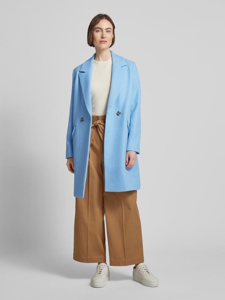 Montego Mantel mit Strukturmuster (hellblau) online kaufen