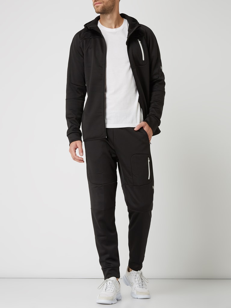 Mix & Ny Performance Slim Fit PUMA PERFORMANCE Slim Fit Trainingshose mit Logo-Print (schwarz) online