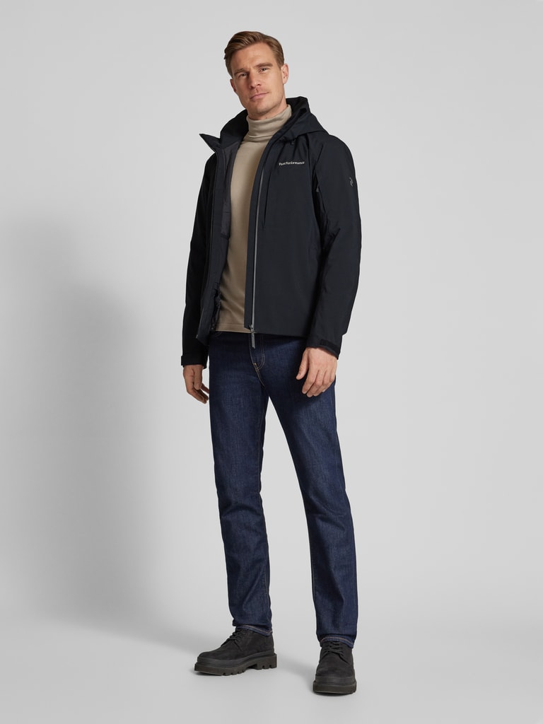 PEAK PERFORMANCE Jacke mit Label-Stitching (black) online kaufen