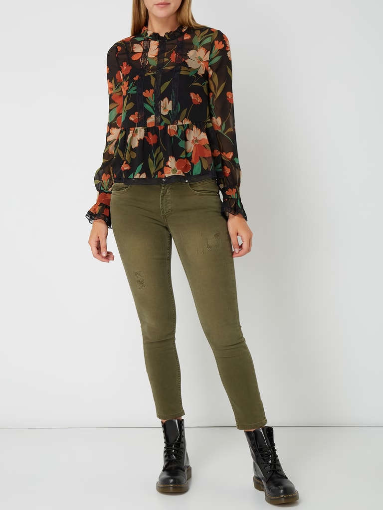Blusenshirt FLOWER HARMONY mit Printmotiv main image 1